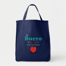 ¡Mi Burro es todo el eso! Burro divertido Bolsas De Mano