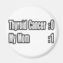 Mi cáncer de tiroides del golpe de la mamá (marcad iman