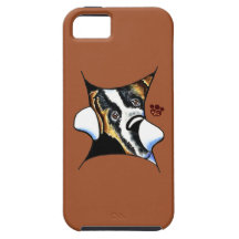 Mi chocolate interno del santo iPhone 5 Case-Mate carcasas
