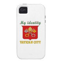 Mi Ciudad del Vaticano de la identidad Case-Mate iPhone 4 Carcasa
