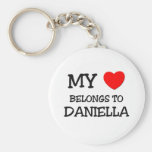 Mi corazón pertenece a DANIELLA Llavero