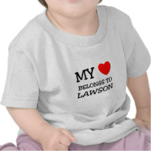 Mi corazón pertenece a Lawson Camiseta