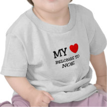 Mi corazón pertenece a Noe Camisetas