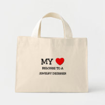 Mi corazón pertenece a un DISEÑADOR de la JOYERÍA Bolsas De Mano
