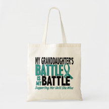 Mi de la batalla cáncer ovárico de la nieta tambié bolsas