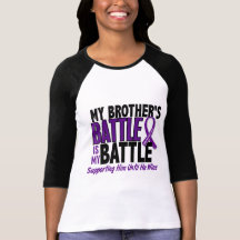Mi de la batalla cáncer pancreático de Brother tam Camisetas