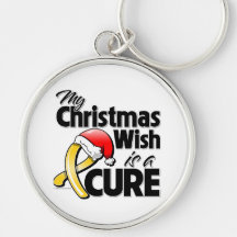 Mi deseo del navidad de COPD es una curación Llaveros