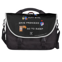 Mi día medio (RPG de 8 bits) Bolsas De Portatil