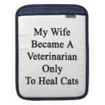 Mi esposa hizo veterinario para curar solamente ga funda para iPads
