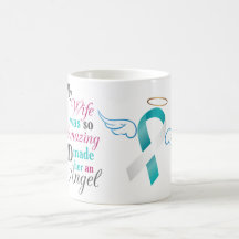 Mi esposa un ángel - cáncer de cuello del útero tazas de café