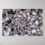 Mi estrella - arte del fractal poster