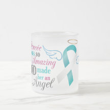 Mi Fiancée un ángel - cáncer de cuello del útero Taza De Café