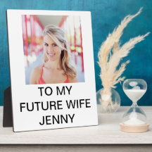 MI FUTURA ESPOSA JENNY PLACA