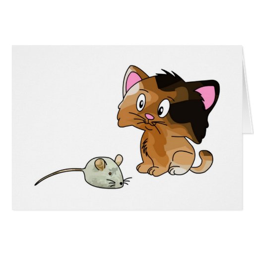Mi gato ama ratones felicitaciones