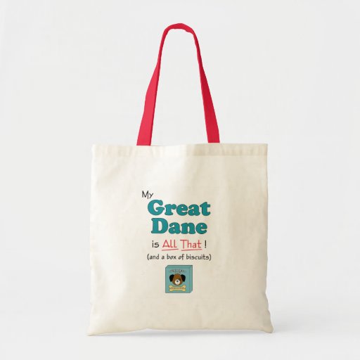 ¡Mi great dane es todo el eso! Bolsa