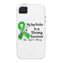 Mi hermanastro es una cinta fuerte del verde del s vibe iPhone 4 carcasa