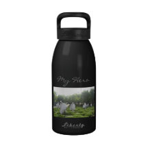 Mi héroe botellas de agua reutilizables