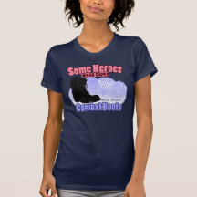 Mi héroe lleva botas de combate camisetas