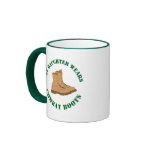 Mi hija lleva las botas de combate - taza