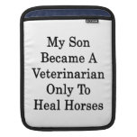 Mi hijo hizo veterinario para curar solamente caba fundas para iPads
