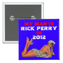 mi hombre es Rick Perry Pins