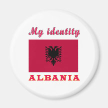 Mi identidad Albania Iman Para Frigorífico