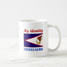 Mi identidad América Samoa Tazas