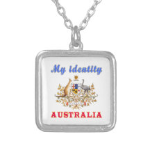 Mi identidad Australia Collares Personalizados