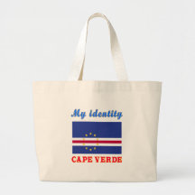 Mi identidad Cabo Verde Bolsas Lienzo