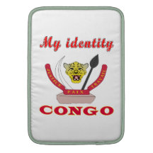 Mi identidad Congo Fundas Macbook Air
