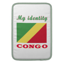 Mi identidad Congo Fundas Para Macbook Air
