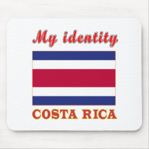 Mi identidad Costa Rica Alfombrillas De Ratones