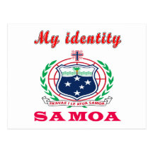 Mi identidad Samoa Tarjeta Postal