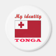 Mi identidad Tonga Imanes De Nevera