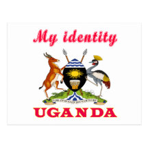 Mi identidad Uganda Postales