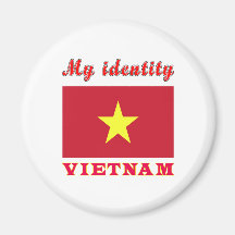Mi identidad Vietnam Imanes Para Frigoríficos