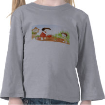 Mi jardín camisetas