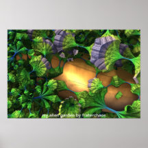 mi jardín extranjero por fraterchaos posters