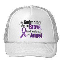 Mi madrina es un cáncer pancreático del ángel 1 gorros  