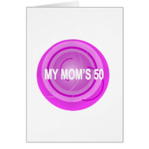 Mi mamá 50 tarjetón