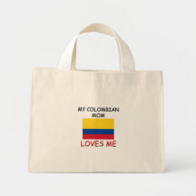 Mi mamá colombiana me ama bolsas de mano