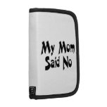 Mi mamá dijo no organizador