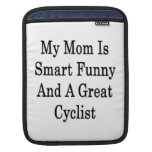 Mi mamá es divertida elegante y un gran ciclista manga de iPad