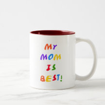 Mi mamá es las mejores camisetas y regalos taza de café