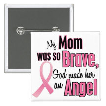 Mi mamá es un cáncer de pecho del ángel pins