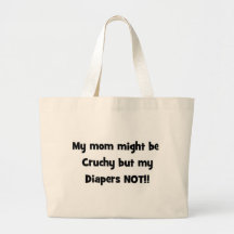 mi mamá pudo ser crujiente pero mis pañales no bolsa