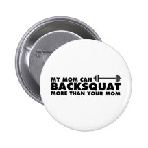 ¡Mi mamá puede Backsquat! Pin