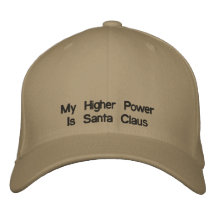 Mi mayor potencia es Papá Noel Gorra De Béisbol