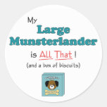 ¡Mi Munsterlander grande es todo el eso! Pegatinas