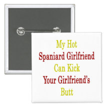 Mi novia caliente del español puede golpear su Gir Pins